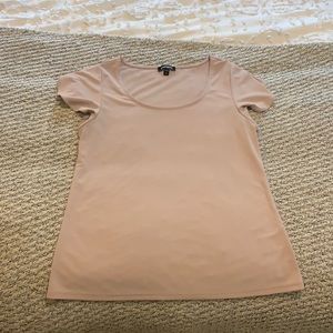 Pale Pink Split Sleeve Tee